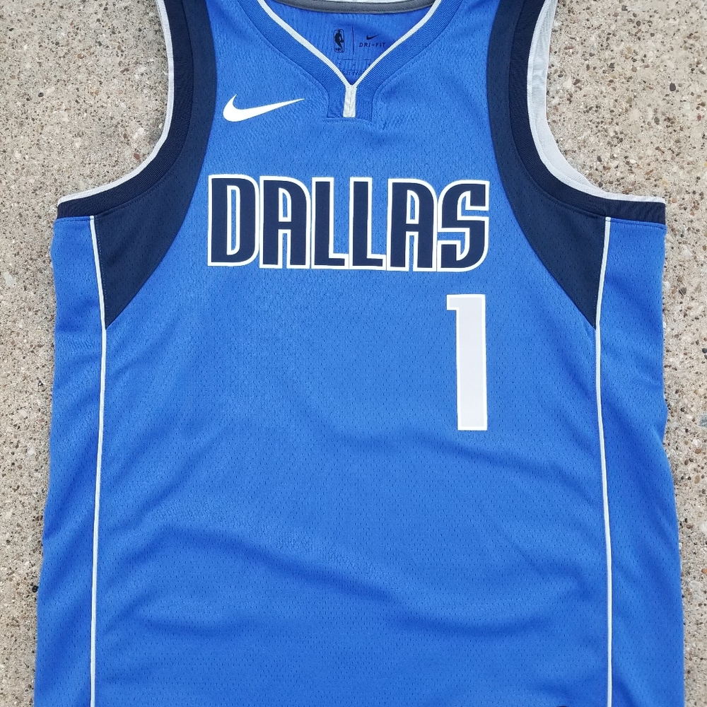 Dennis Smith Jr Dallas Mavericks basketball jersey